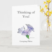 Denken aan jou! Kaart (Gele Bloem)