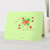 denken aan jou Let op Kaart (Achterkant)
