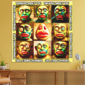 Denken Aan Jou | LIKE YOU Collectie Canvas Afdruk (Insitu (Woonkamer))