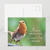 Denken aan jou | medeleven briefkaart (Voorkant / Achterkant)