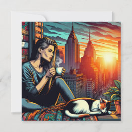 Denken aan jou, mijn vriend | leesvrouw kaart