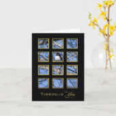 Denken aan jou - Natuur door een raam Kaart (Gele Bloem)