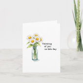 Denken aan jou op deze dag Kaart (Voorkant)