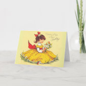  - Denken aan jou op je verjaardag, Kaart (Voorkant)