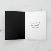 Denken aan jou Paarse Iris Blossom Kaart (Binnen)