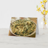 Denken aan jou/Pasta Kaart (Gele Bloem)