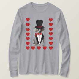 Denken aan jou Poodle Ladies Long-sleeve TShirt