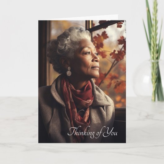 Denken aan jou - Senior Kaart (Voorkant)