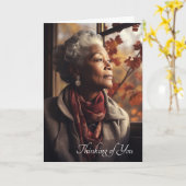 Denken aan jou - Senior Kaart (Gele Bloem)