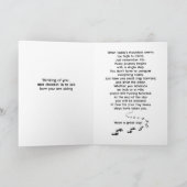 Denken aan jou, stap voor stap kaart (Binnen)