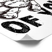 Denken aan jou Voodoo Doll Funny Halloween 2024 Poster (Hoek)