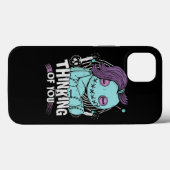 Denken aan jou voodoo poppen schattig en griezelig Case-Mate iPhone case (Achterkant (horizontaal))