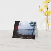 Denken aan jou voor familie -  kaart (Gele Bloem)