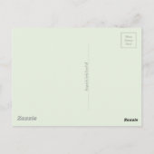 Denken aan jou Waterverf Gele Dag Lelies Briefkaart (Achterkant)