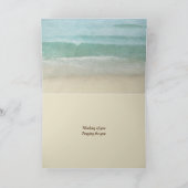 Denken aan jou waterverf kaart (Binnen)