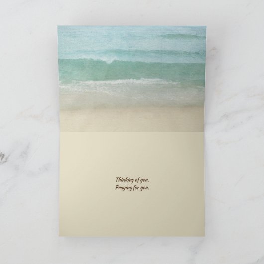 Denken aan jou waterverf kaart (Binnen)