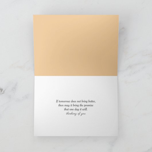 Denken aan jou Waterverf Seascape Kaart (Binnen)