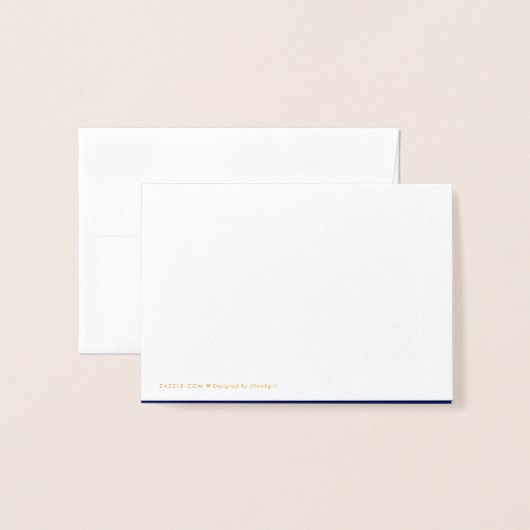 Denken aan U Folie Kaart (Met envelop)