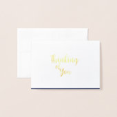 Denken aan U Folie Kaart (Voorkant met envelop)