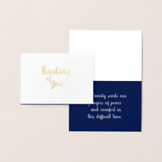 Denken aan U Folie Kaart (Display)