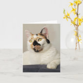 Denken aan u Fotogroet Kaart (Gele Bloem)