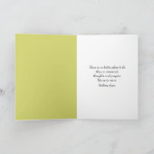 Denken aan u kardinaal op een Wicker Chair Kaart (Binnen)