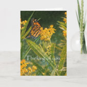 Denken aan u met de Schrift Psalm 59:16. Bedankkaart (Voorkant)