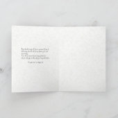 Denken aan u met de Schrift Psalm 59:16. Bedankkaart (Binnen)