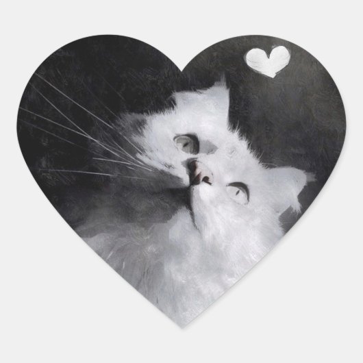 Denken aan u met hart Stickers (Voorkant)