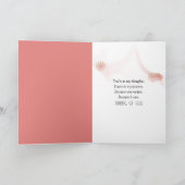 Denken aan u Protea boeket op kant Kaart (Binnen)