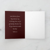 Denken aan u, Schrift, Matteüs 6:26, Vogels Kaart (Binnen)