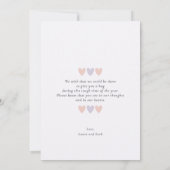 Denken aan U Sympathie Jubileum Kaart (Achterkant)