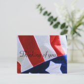 DENKEN AAN U USA BRIEFKAART (Staand voorkant)