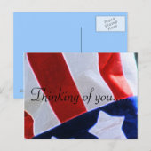 DENKEN AAN U USA BRIEFKAART (Voorkant / Achterkant)