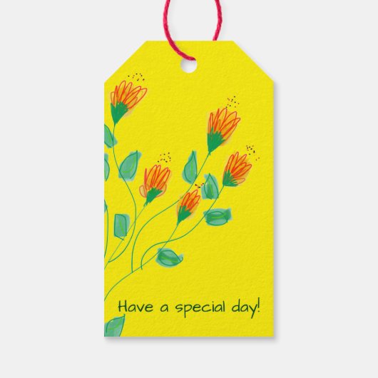 Denken aan uw cadeau Label Cadeaulabel (Achterkant)