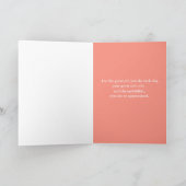 Denken aan uw dag van administratieve professional kaart (Binnen)