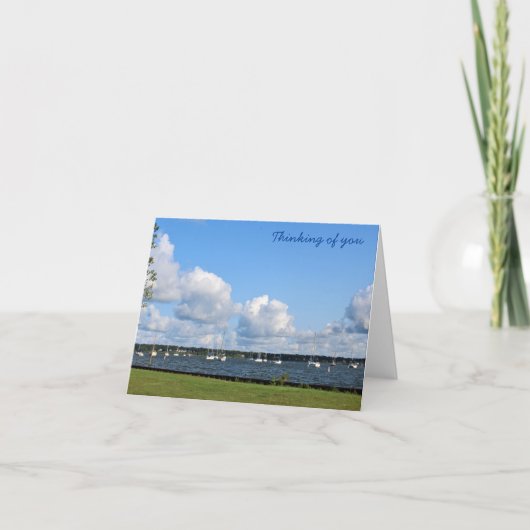 Denken aan uw kaart - Muskegon, MI (Voorkant)