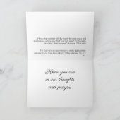 Denken aan uw verlossing Kaart (Binnen)