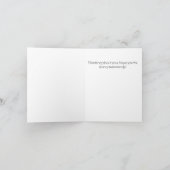 Denken aan uw vis Kaart (Binnen)