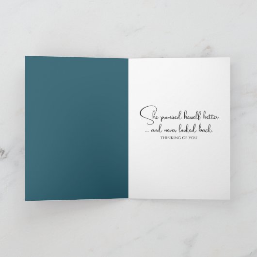 Denken aan You Beach Walk Kaart (Binnen)