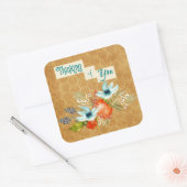 Denken aan You Craft Scrapbooking Vierkante Sticker (Envelop)