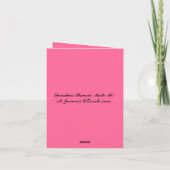 Denken aan You Note Cards Kaart (Achterkant)