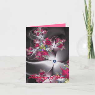 Denken aan You Note Cards Kaart