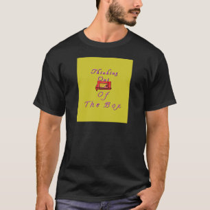 Denken buiten de doos Ontwerp T-shirt