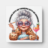 Denken en Drink Fotoplaat (Voorkant)