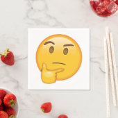 Denken Gezicht - Emoji Servet (Insitu)