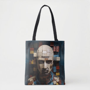 Denken in de doos tote bag