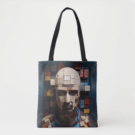 Denken in de doos tote bag (Voorkant)