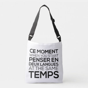 Denken in het Frans - Canvas tas