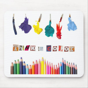 denken in kleur muismat